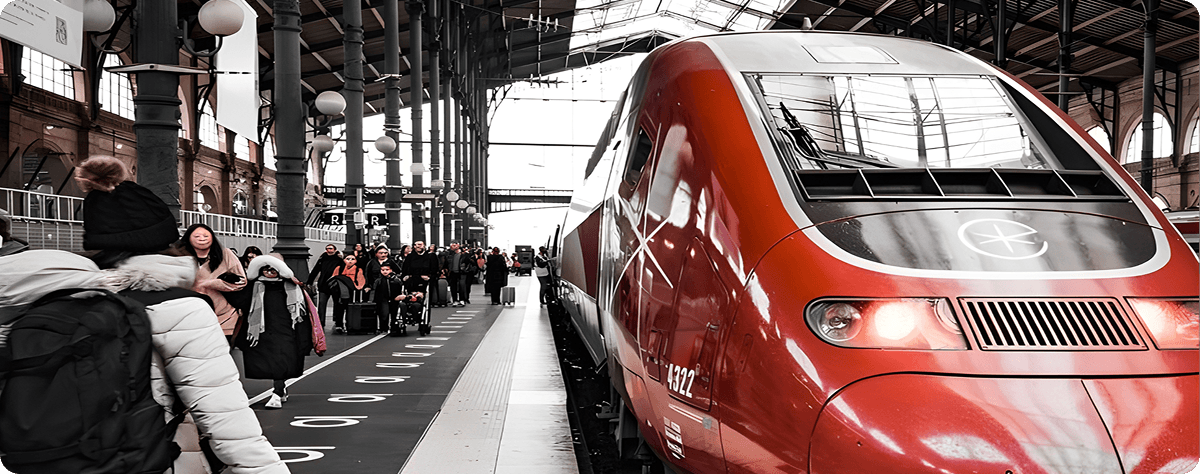 Gare du Nord to Central Paris